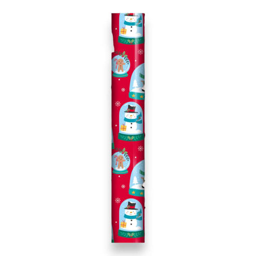 Picture of CHRISTMAS GINGER BREADMAN GIFT WRAPPING ROLL 70CM X 7 METRES